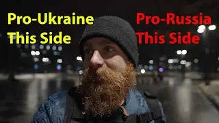 Talking to Pro-Ukrainians and Pro-Russians During Clash In Ukraine Border City (ENGLISH)