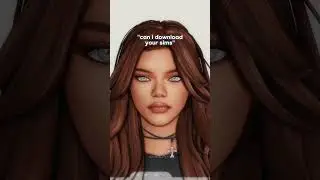 МОЙ ШАБЛОН ПЕРЕТЕНКИ | #sims4 #thesims4 #shorts