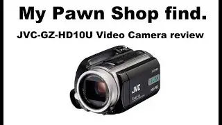 Pawn Shop find   JVC GZ HD10U Video Camera review   It's used