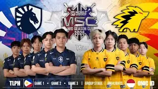 MSC 2025 Highlights | TLPH vs. ONIC ID | Group Stage | ✓R. Aypee