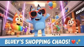 Bluey & Bingo&rsquo;s Ultimate Shopping Day! 🎉 (Unexpected Chaos!)
