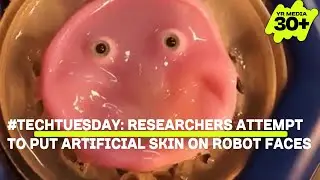 Researchers Attempt to Put Artificial Skin on Robot Faces