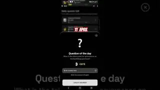 What is the token used for governance on the SushiSwap platform? Dropee Question of the day 11 April