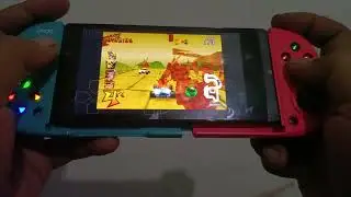 GAME VLOG - EMULATOR PS1 ePSXe - GRANITE PHONE - CTR ( CRASH TEAM RACING )