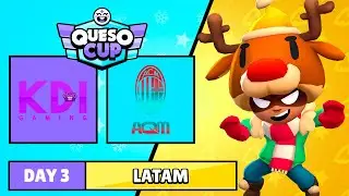 KDI GAMING vs AC MILAN QLASH | D&Iacute;A 3 LATAM | WINTER SPLIT QUESO CUP EDITION | Brawl Stars