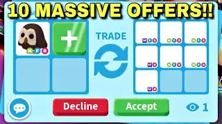 🤔🦉What do people OFFER for a NEON OWL? 10 MASSIVE OFFERS (LATEST 2024) ADOPT ME TRADING #youtube