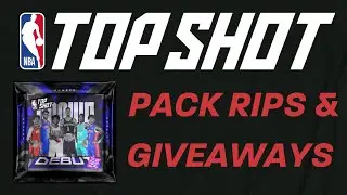 NBA Top Shot - Rookie Debut Pack Rip Party & Giveaways!