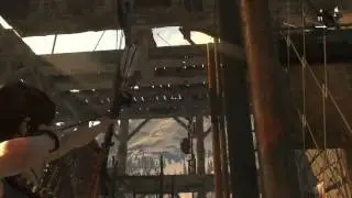 Rise of the Tomb Raider - Invisible crate not hanging from ceiling