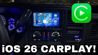 iOS 26 APPLE CARPLAY ON MY 2003 SILVERADO SS!