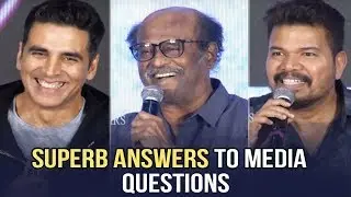 2.0 Movie Team Interacting With Telugu Media @ 2.0 Grand Press Meet | Manastars