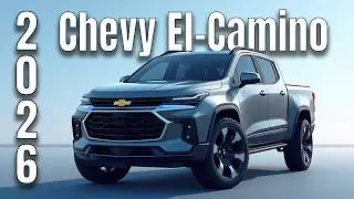 Убийца Ford Maverick? Chevrolet El Camino 2026 года вот-вот затмит всех!
