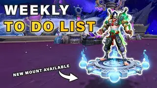 Weekly To-Do List | Gearing Guide & More (24 September) ► WOW: The War Within