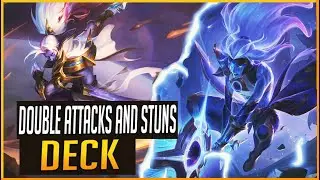 NEW COSMIC EXILE RIVEN & YASUO SKIN! Double Attacks and Stuns Deck - Legends of Runeterra 2.8