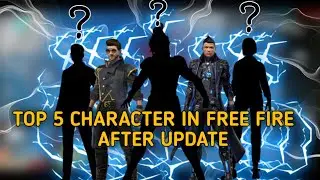 TOP 5 CHARACTER  IN FREE FIRE AFTER OB27 UPDATE || TOP 5 CHARACTER IN FREE FIRE || GARENA FREE FIRE