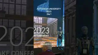 D&iacute;a 1 de Autodesk University 2023 desde Las Vegas! #au2023 #arquitectura