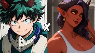 Devil Quirk Deku x Malevola Texting Story OneShot (MHA Texting Story)