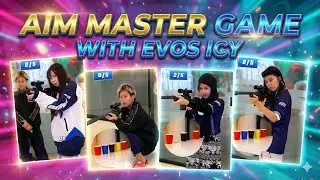 Can EVOS ICY Hit Every Target? 😱 Aim Master Challenge | Who Won? #evosicy #evosesport