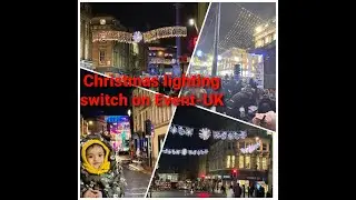 Newcastle Upon Tyne Christmas Light Switched on Event -2022