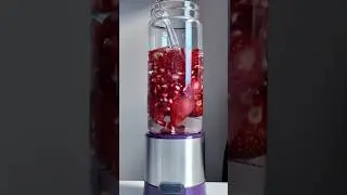 Blender Strawberry Pomegranate Juice #juice #creativeblender #shorts #satisfying #recipe #smoothie