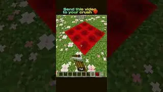 Send 🚀 this video to your crush ❤️ | Minecraft Love Moment 💘 #minecraft #funk #viral