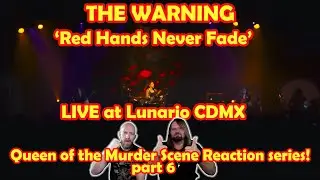 Musicians react to hearing  Red Hands Never Fade- THE WARNING - LIVE at Lunario CDMX!