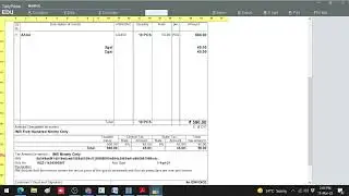 Tally Addon : E-invoice details in Tally Tax invoice and save the space. Stop alter E-invoice