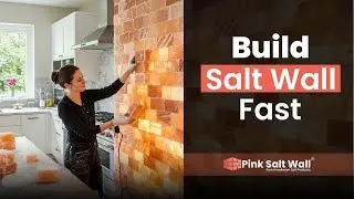 DIY Pink Salt Wall in 1 Day &ndash; Start to Finish! ⏱️