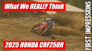 What It REALLY Feels Like - 2025 Honda CRF250 | Whiskey Throttle Media