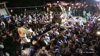 栗山天満宮例大祭 2014　【東風梅神輿渡御】 2014 The omikoshi of Japanese Hokkaido
