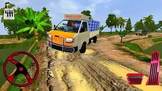 ASHOK LEYLAND -DOST TEMPO BUSSIDMOD VILLGAE OFF ROAD MAP FRUIT TRANSPORT GAMING MOD