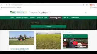 Registering for the Teagasc Crop Report