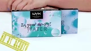 NYX Professional Cosmetics In Your Element Eye Shadow Palette Review and Swatches