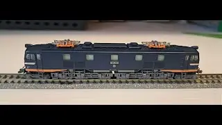 NゲージKATO10 26 EF58試験塗装機4両セットからEF58 31試験運転2026 1月第2回目