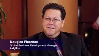 Douglas Florence from Avigilon chats with Chris Cubbage from My Security Media