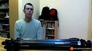 Штатив Manfrotto 055CXPRO3 из углеродного волокна (распаковка и обзор)