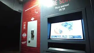 Gang Of Pizza Vending Machine, 22160 Callac, C&ocirc;tes d'Armor, Brittany, France 4K