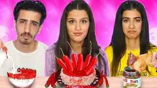 چالش ترکیب غذایی عجیب 😱 FOOD CHALLENGES