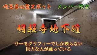 埼玉県心霊スポット『明照寺地下道』