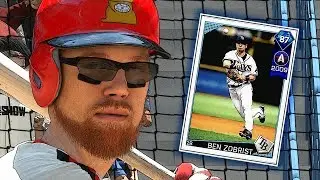 NEW DIAMOND BEN ZOBRIST DEBUT!! MLB THE SHOW 18 DIAMOND DYNASTY