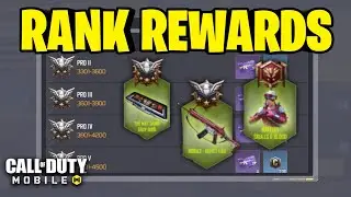 *NEW* SEASON 5 RANK REWARDS (Calling card, Battery & more) in Call of Duty Mobile