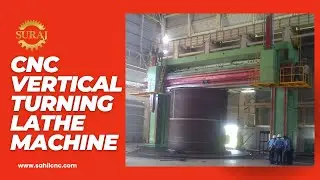 CNC Vertical Turning Lathe Machine CNC VTL 8000
