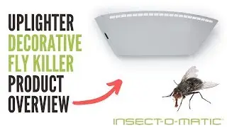 Insectomatic Uplighter Decorative Glueboard Fly Killer