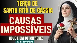 TER&Ccedil;O MILAGROSO DE SANTA RITA PELAS CAUSAS IMPOSS&Iacute;VEIS UMA ORA&Ccedil;&Atilde;O QUE TRANSFORMA VIDAS