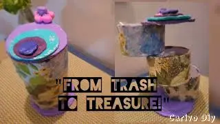 Transform Empty Tape Rolls into a 3-Layer Jewelry Box | DIY Organizer