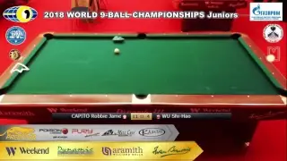 3 Day WORLD 9-BALL CHAMPIONSHIPS Juniors TV2