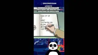 Comment to add your name! Donations for whole page! #vtuber #panda #goodvibes