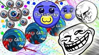 Agar.io | RAGING CORNER TROLLING, 95K Highscore RECORD!? //#WTF FAB CLAN Gameplay//