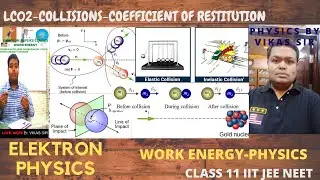 Copy of LC02-COLLISIONS-elektron physics classes Live Stream- VIKAS SIR JEE NEET CLASS XI
