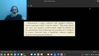 Negative Reinforcement - One Paragraph From Skinner Decimates Dog Training And The Quadrants.
