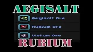 Как найти Aegisalt, Rubium, Violium?